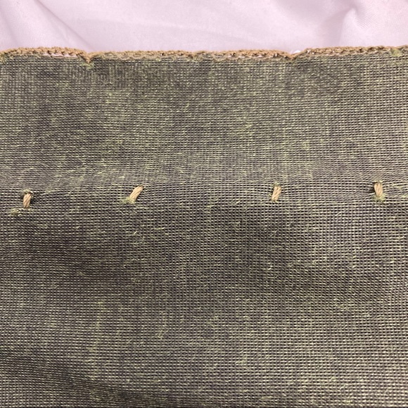 Vintage belly dancing skirt hip belt bedlah green - Picture 10 of 11